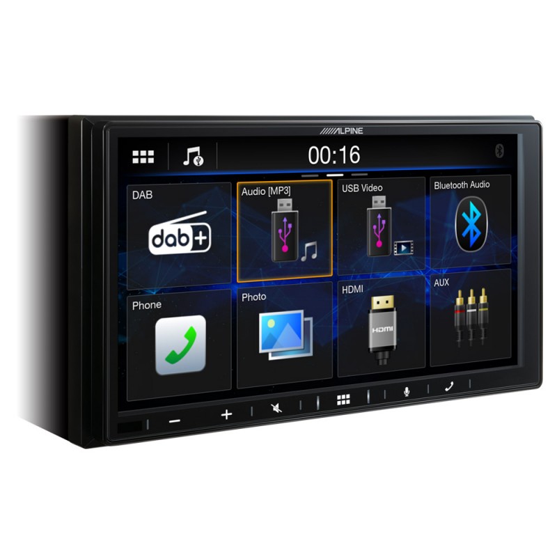 Radio A2DP Streaming & Bluetooth Handsfree for Volvo Alpine Universal Car DAB