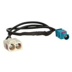 FAKRA double radio connector adapter VW Skoda/Golf/MK5/MK6/Passat B6/B –  RProjekt