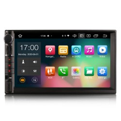 Universal 1DIN Car Stereo 7" GPS FM CarPlay Android Auto Bluetooth...