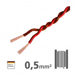 50m Roll 0.50mm Twisted Cable Ampire IKV050-RT-50