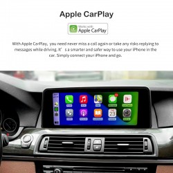 Wireless Android Auto CarPlay NBT For F10 F11 520 525 528 530 535 540 550  GT CIC EVO WIFI 2 Din Autoradio Car From Silverstrong, $229.15