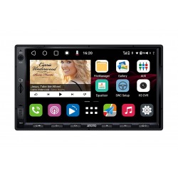 Radio 2DIN Universal 7" GPS FM CarPlay Android Auto Bluetooth USB A2DP