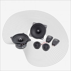 BLAM 100RFS 2-Way Component Speakers 4" 10cm