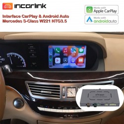 CarPlay Android Auto Camera Mercedes NTG3.5 S CL Class W221