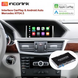 CarPlay Android Auto Camera Mercedes NTG4.5 A B C CLA CLS E G GL...