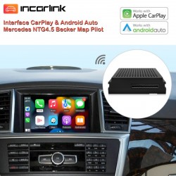 CarPlay Android Auto Camera Mercedes Becker NTG4.5 A B C CLA CLS E...