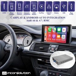 CarPlay Android Auto Camera Audi A6 A7 - RMC