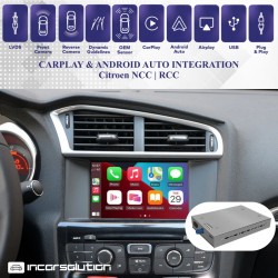 CarPlay Android Auto Camera Citroen Berlingo C3 C4 C6 DS3 DS7...