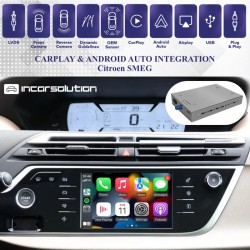 CarPlay Android Auto Camera Citroen Berlingo C3 C4 DS3 DS4 DS5 - SMEG
