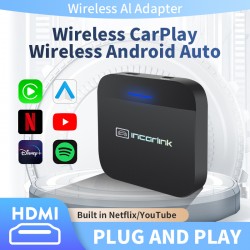 CarPay Ai Box BMW Android 10 HDMI Wireless CarPlay & Android Auto
