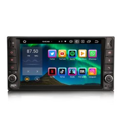 Radio CarPlay Android Auto Bluetooth USB Toyota RAV4 Prado Hilux...