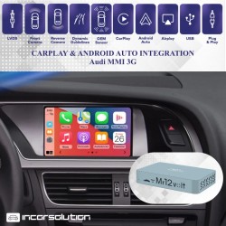 CarPlay Android Auto Camara Audi MMI 3G High MOST A4 A5 A6 A7 Q5 Q7