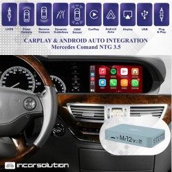 CarPlay Android Auto Camara Mercedes NTG3.5 MOST Clase S CL