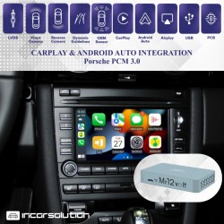 CarPlay Android Auto Camera Porsche PCM3.0 Cayenne 911 Cayman Boxster