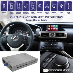 CarPlay Android Auto MirrorLink Camera Lexus CT ES IS GS LC LS LX...