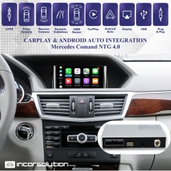 CarPlay Android Auto Camera Mercedes NTG4 C CLS E GLK SLS Class
