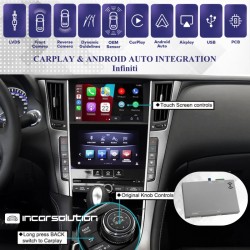 CarPlay Android Auto Camara Infiniti Q50 QX50 QX60