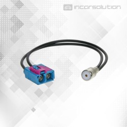 Adaptador Antena ISO Fakra Audi Seat Skoda Volkswagen