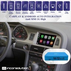 CarPlay Android Auto Camara Audi MMI 2G High A6 A8 Q7 MOST