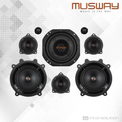 Musway TES3YSET 3-Way Component Speakers Tesla Model 3 Model Y