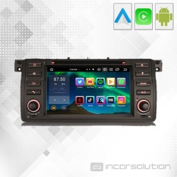 Radio CarPlay Android Auto Bluetooth USB BMW 3-Series E46