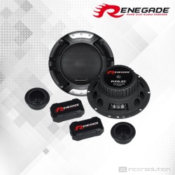 Renegade RX6.2C 2-Way Component Speakers 6.5" 16.5cm