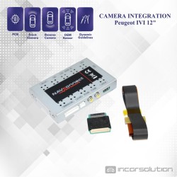 Interface Camara Delantera Trasera Peugeot Expert Partner - IVI 12"