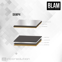 BLAM DAMP4 Pack Isolamento Acustico