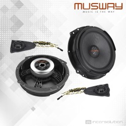 MUSWAY CSVT-8.2C 2-Way Component Speakers 8" 20cm VW T5 T6