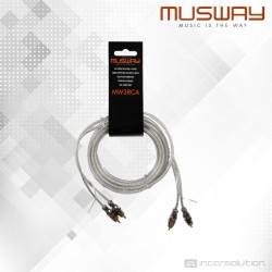 Musway MW3RCA Cable RCA 3 metros