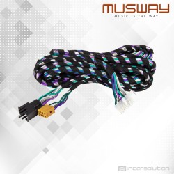 Musway MPK-QSC50-M - 5m Quadlock Cable for M4+ & M6v2 Amplifiers