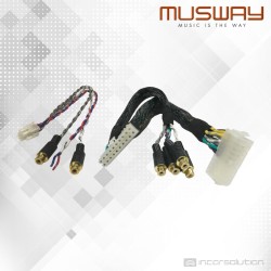 Musway MPK-RCA6-PP - Entradas RCA para M4+ & M6v2