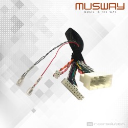 Musway MPK-BMWM6 M4 M6 Amplifier cable for BMW HiFi Sound System