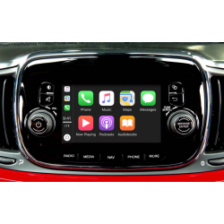 CarPlay Android Auto Camera Fiat Uconnect 5" 500 Doblo Ducato Tipo